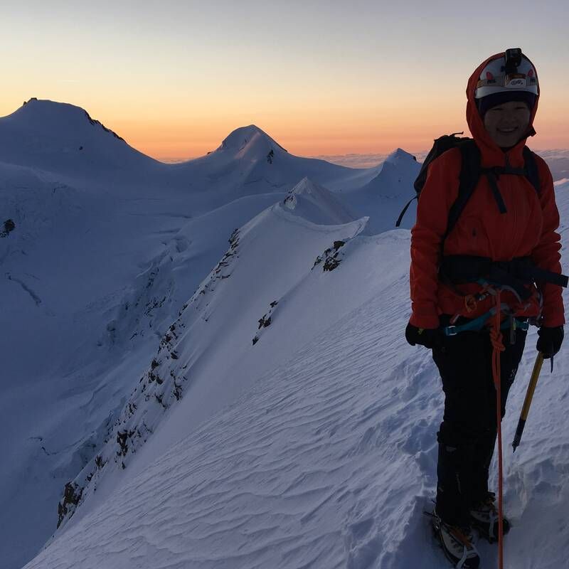 Lyskamm traverse greatest alpine climbs Chamex