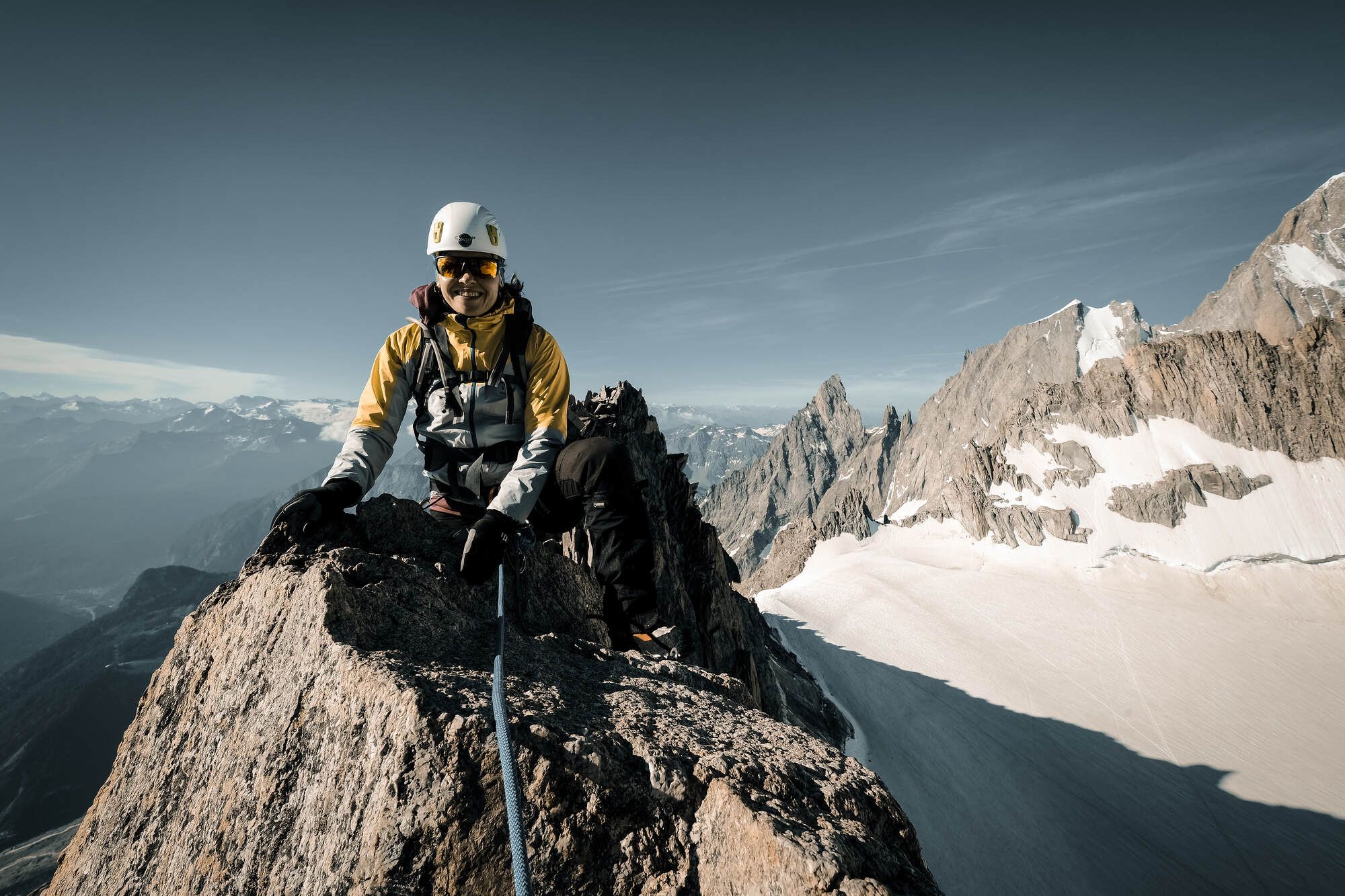 Alpine climbing couse in Chamonix Mont-Blanc Chamex