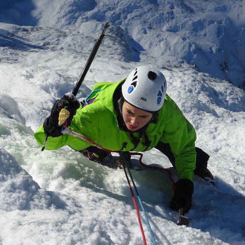 Discover ice climbing 3 days course Chamex