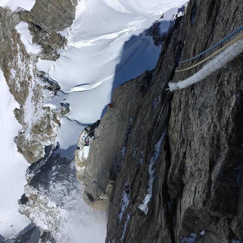 Alpine climbing course in Chamonix Level 3 Chamex