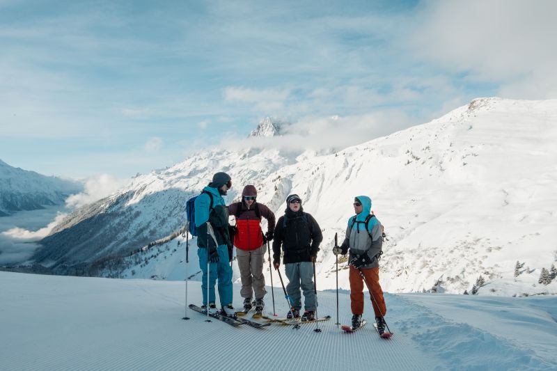 Field observation during the Chamex avalanche safety course