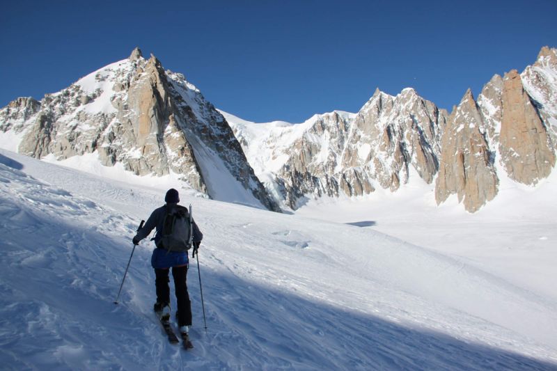 Climb the Tour Ronde & ski the Brenva glacier Chamex