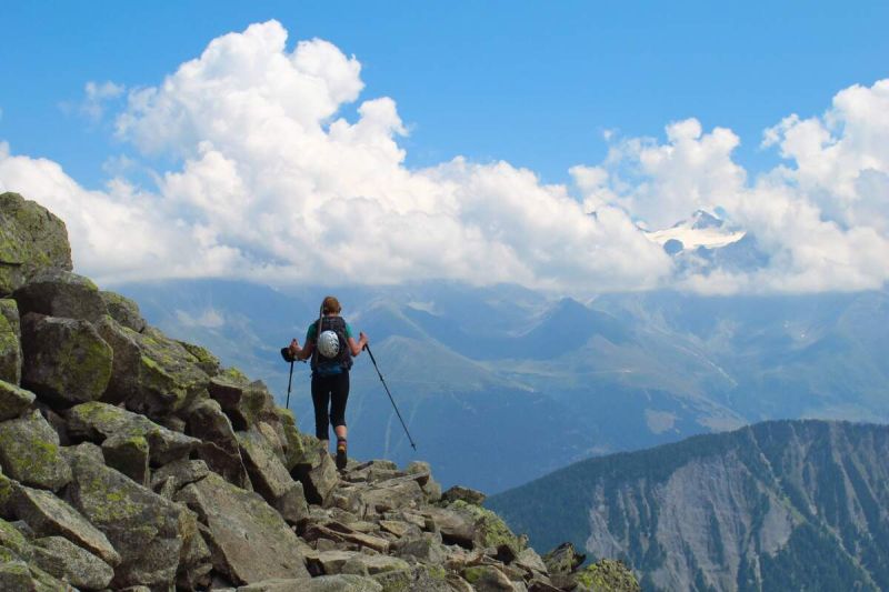 Hiking around Chamonix