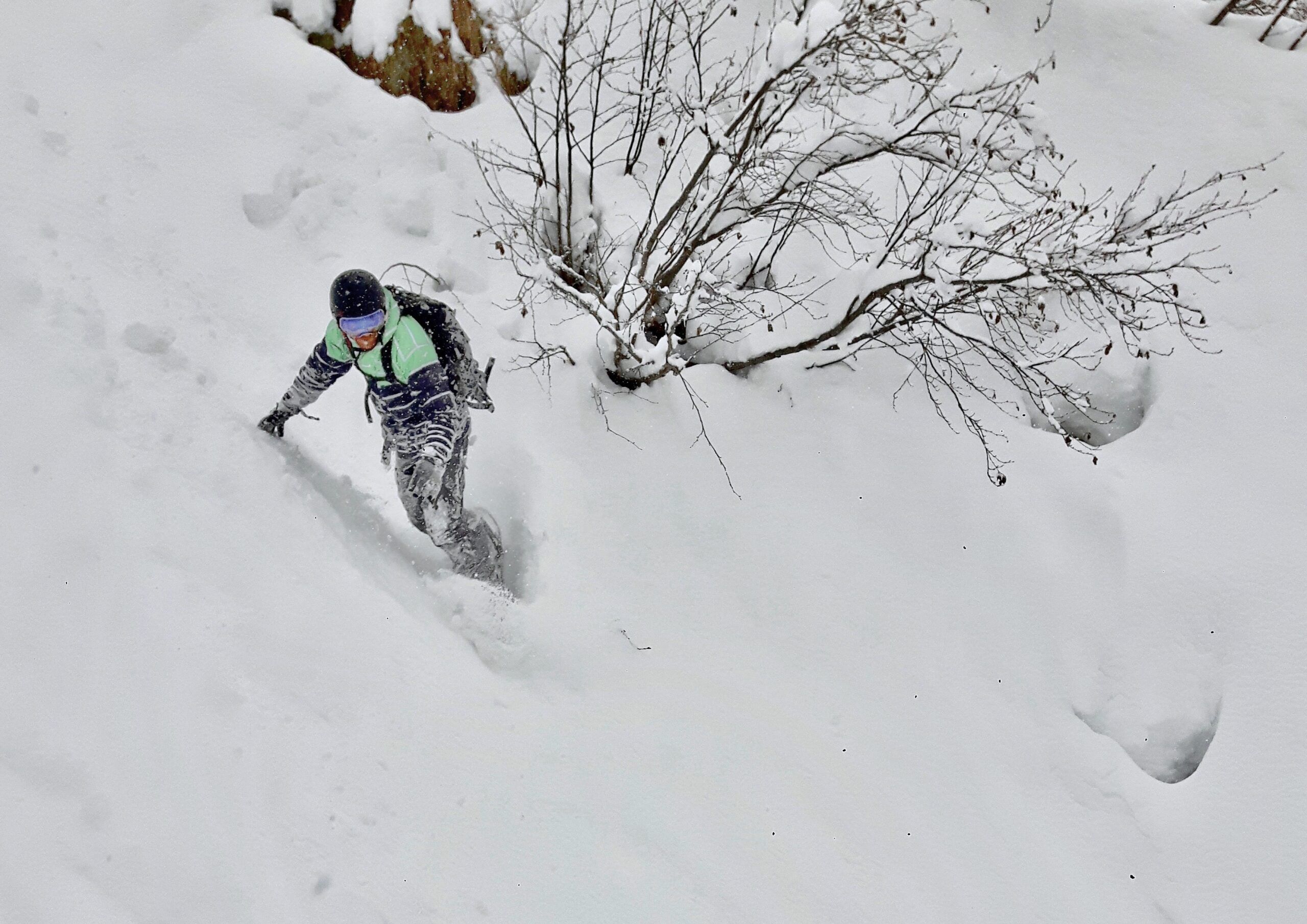 Chamex freeride introduction course at Le Tour