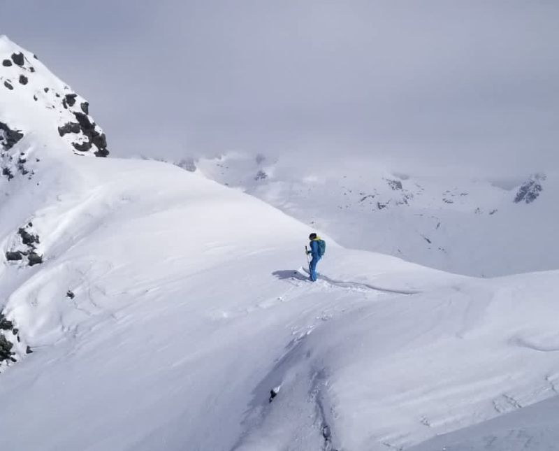 Skiing at the Brevent area