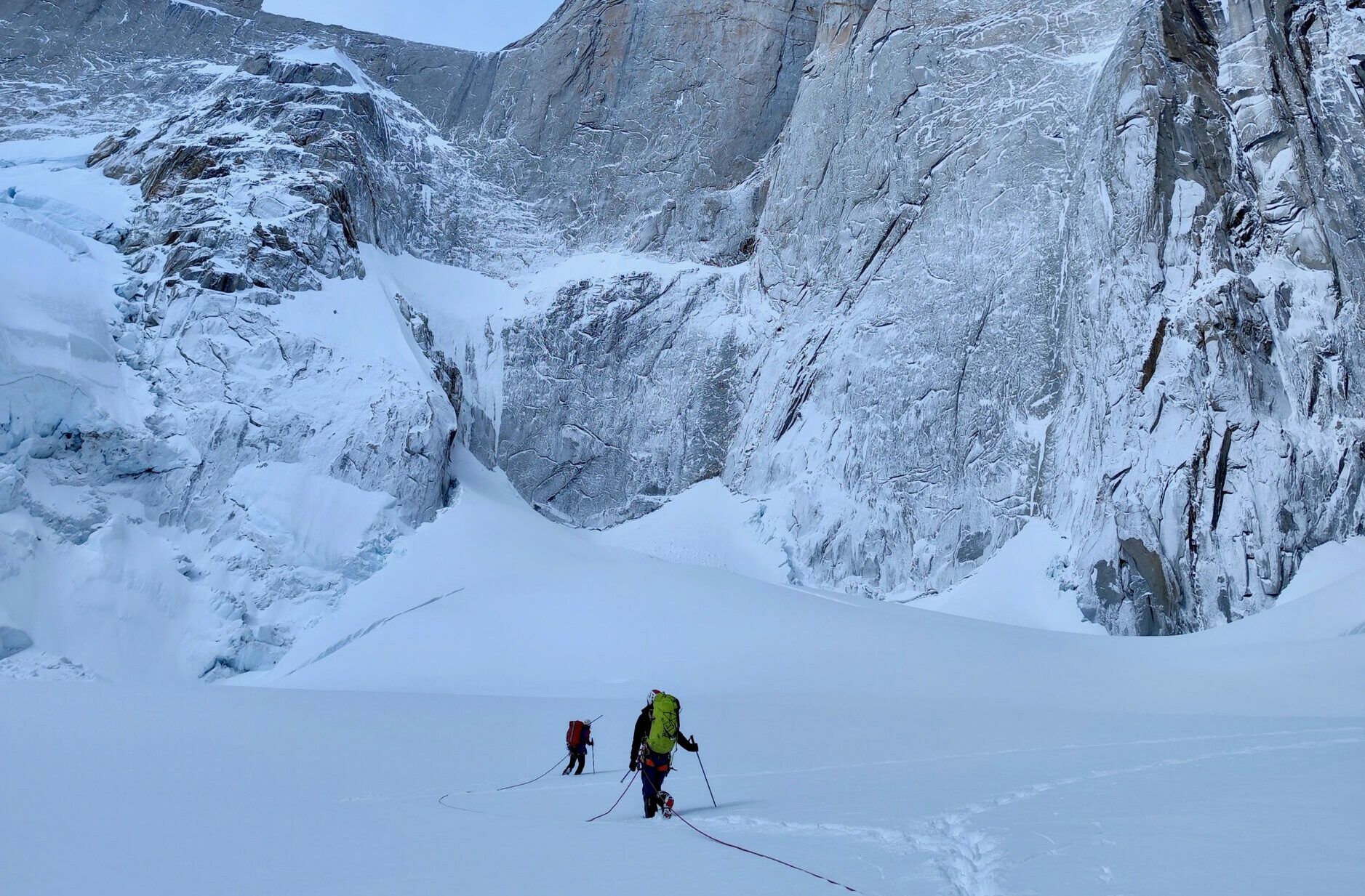 Approach to Cerro Torre