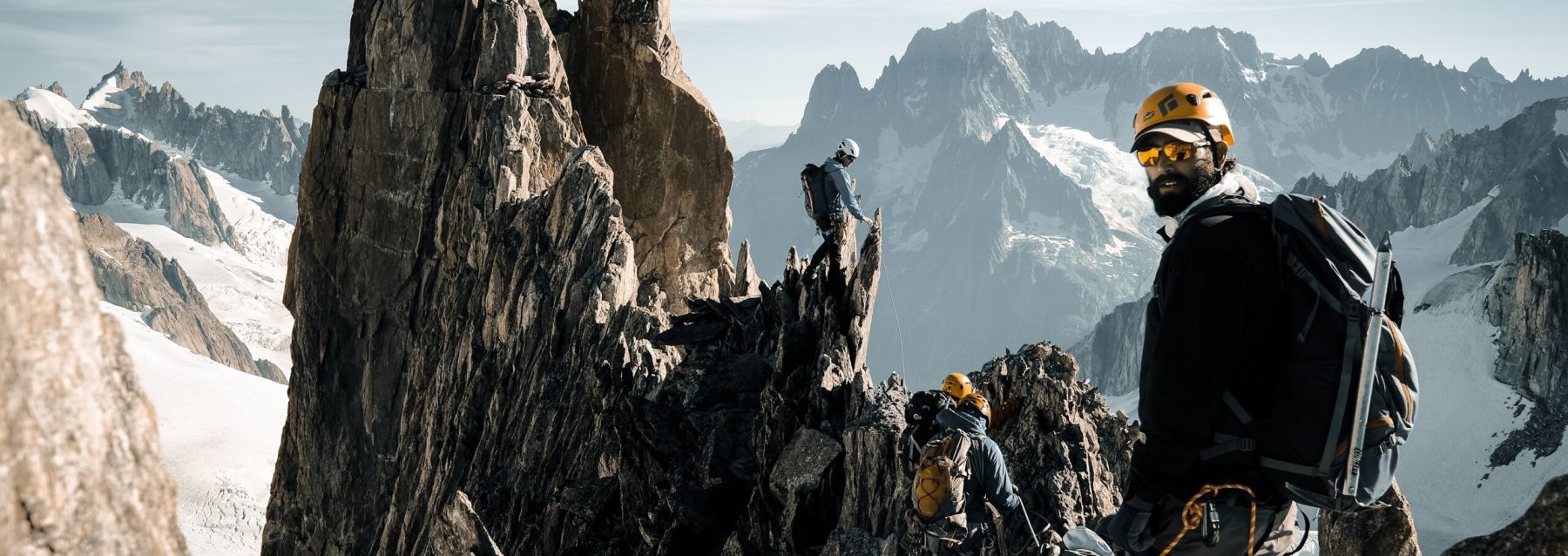 Alpine climbing course in Chamonix Level 2 Chamex